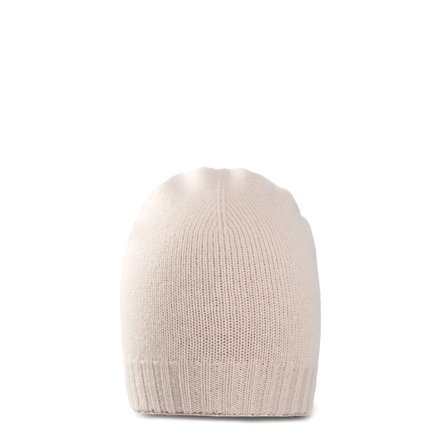 BERRETTO BICOLORE ROSA In cashmere