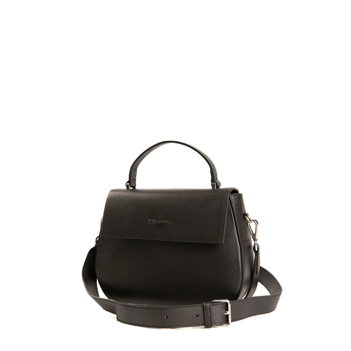 BORSA CLEO NERA In pelle liscia