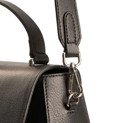 BORSA CLEO NERA In pelle liscia