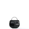 BORSA MINI CLEO NERA Stampa coccodrillo