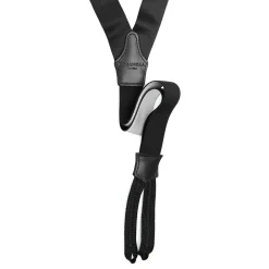 BRETELLE NERE In raso di seta 2,5 cm
