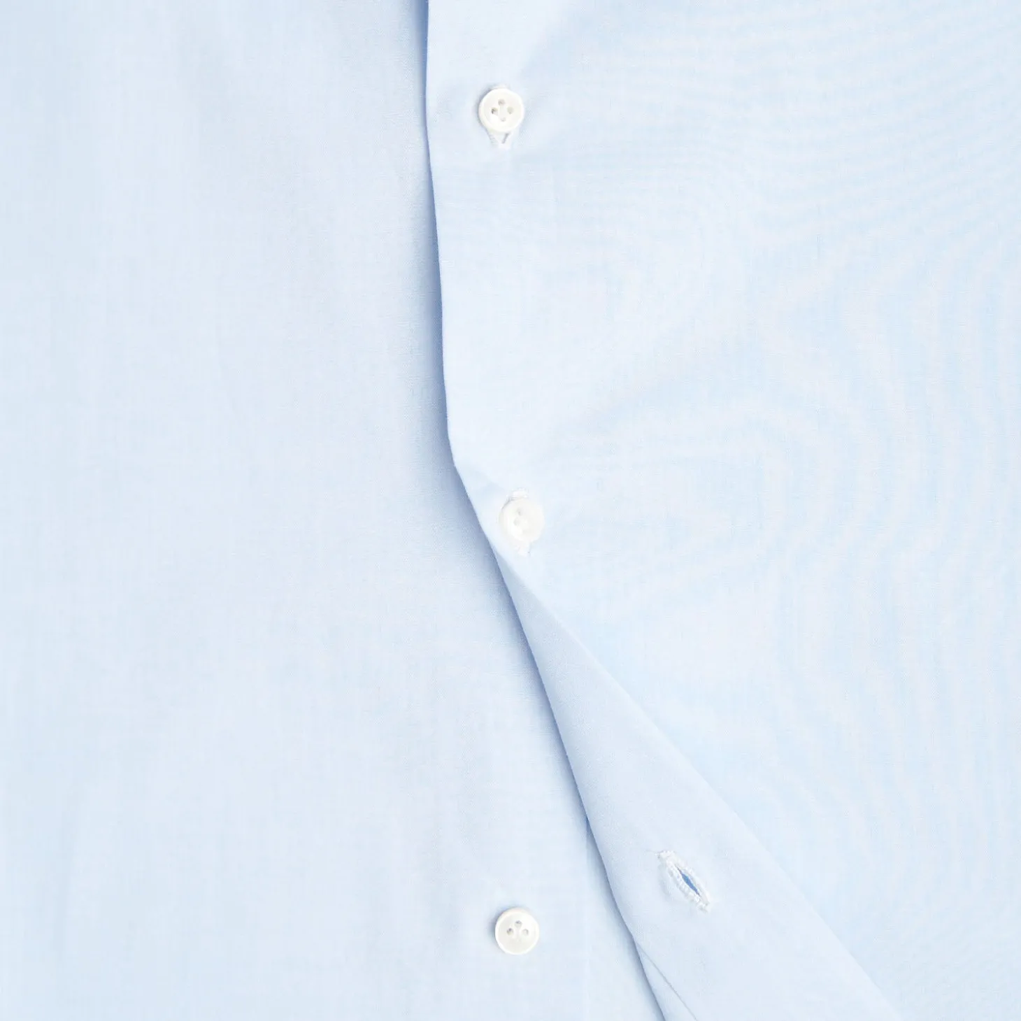 CAMICIA CLASSICA AZZURRA REGULAR In cotone popeline