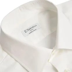 CAMICIA CLASSICA BIANCA SLIM In cotone popeline