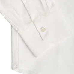 CAMICIA CLASSICA BIANCA SLIM In cotone popeline
