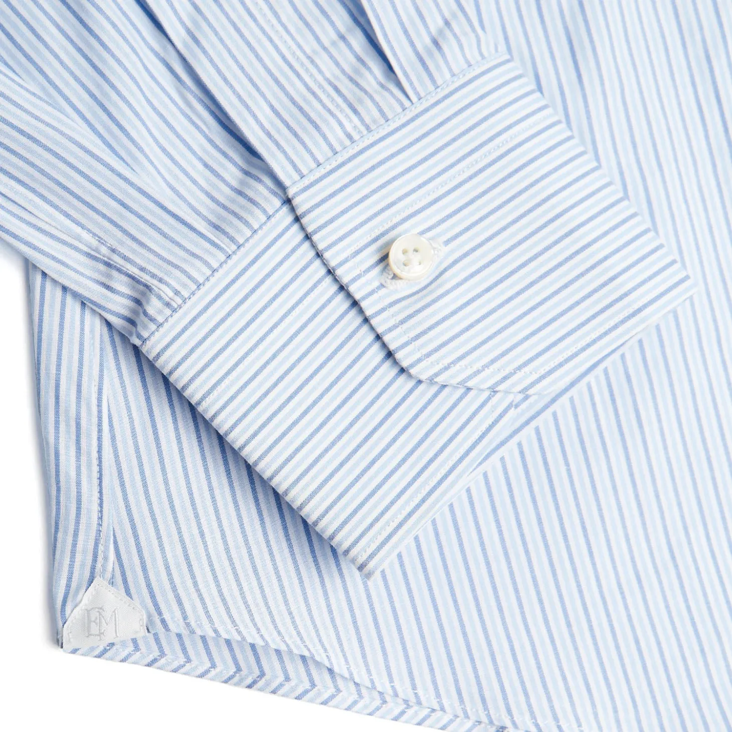 CAMICIA CLASSICA DOPPIA RIGA SLIM In cotone popeline