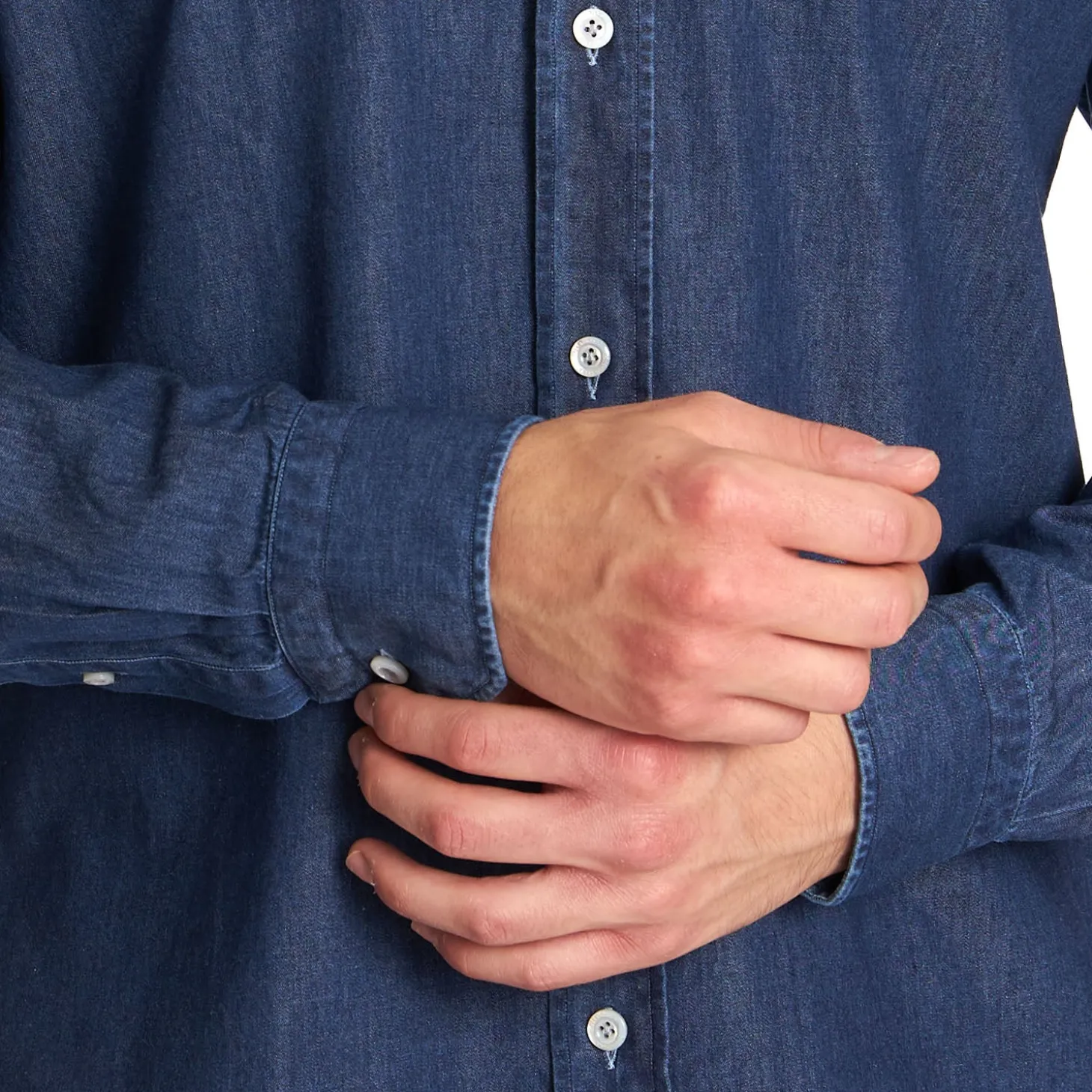 CAMICIA DI JEANS Blu