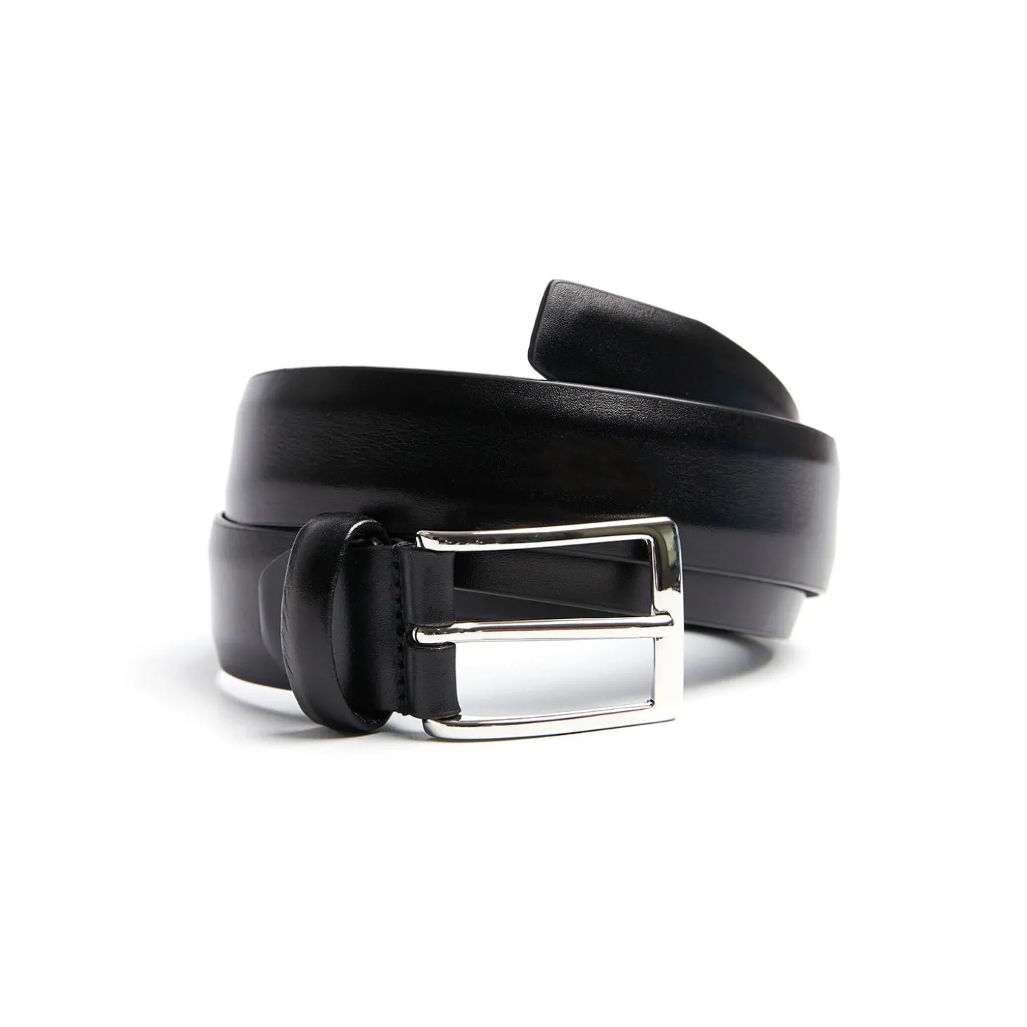 CINTURA CLASSICA NERA In pelle 30 mm