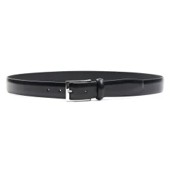 CINTURA CLASSICA NERA In pelle 30 mm