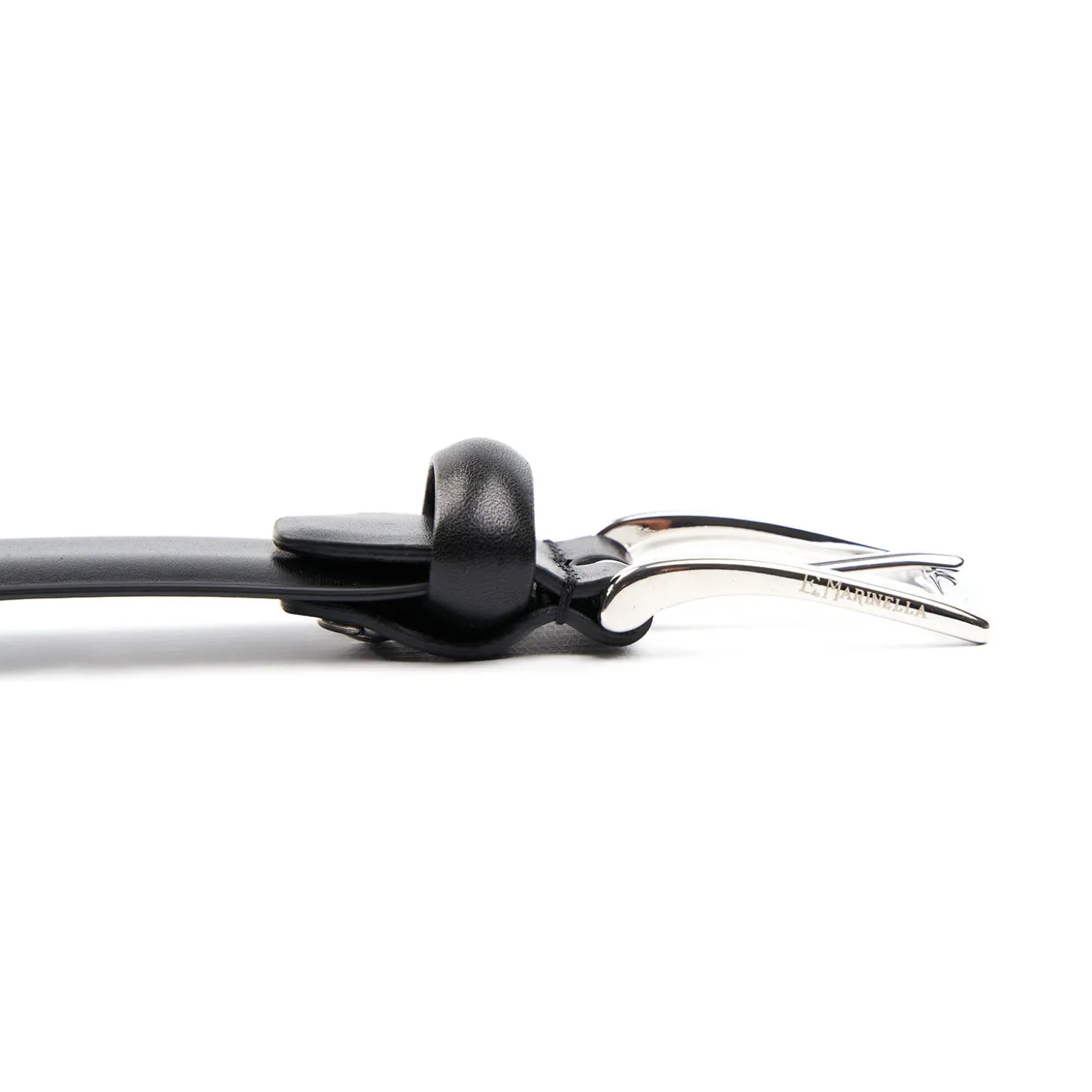 CINTURA CLASSICA NERA In pelle 30 mm