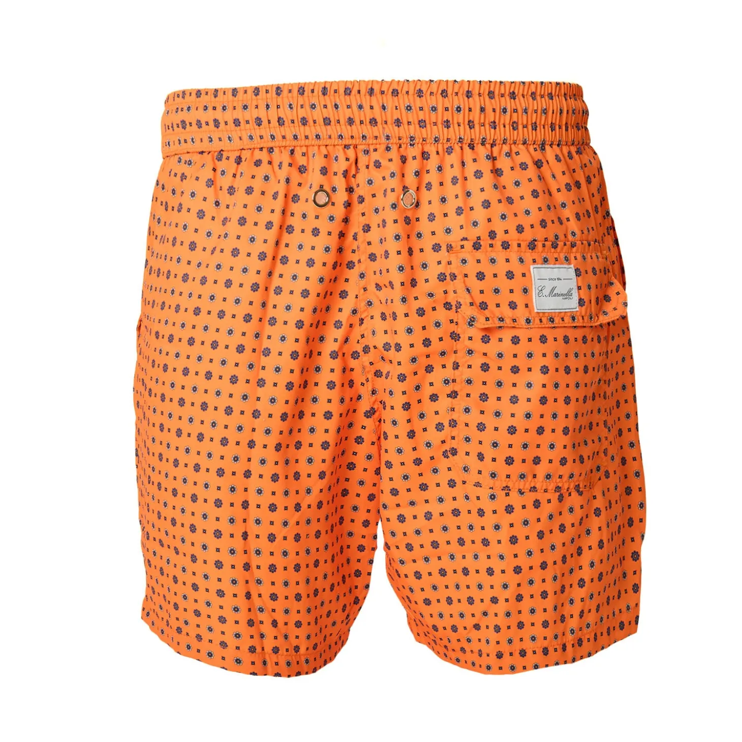 COSTUME DA BAGNO ARANCIONE Macrofantasia fiore
