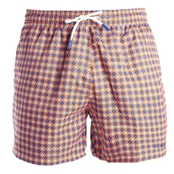 COSTUME DA BAGNO ARANCIONE Macrofantasia fiore