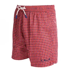 COSTUME DA BAGNO ROSSO Microfantasia fiore