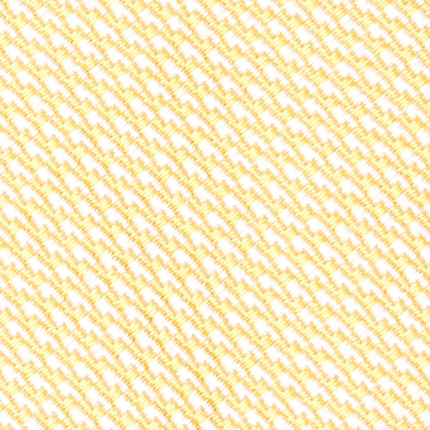 CRAVATTA CERIMONIA IN SETA JACQUARD GIALLA Microfantasia geometrica