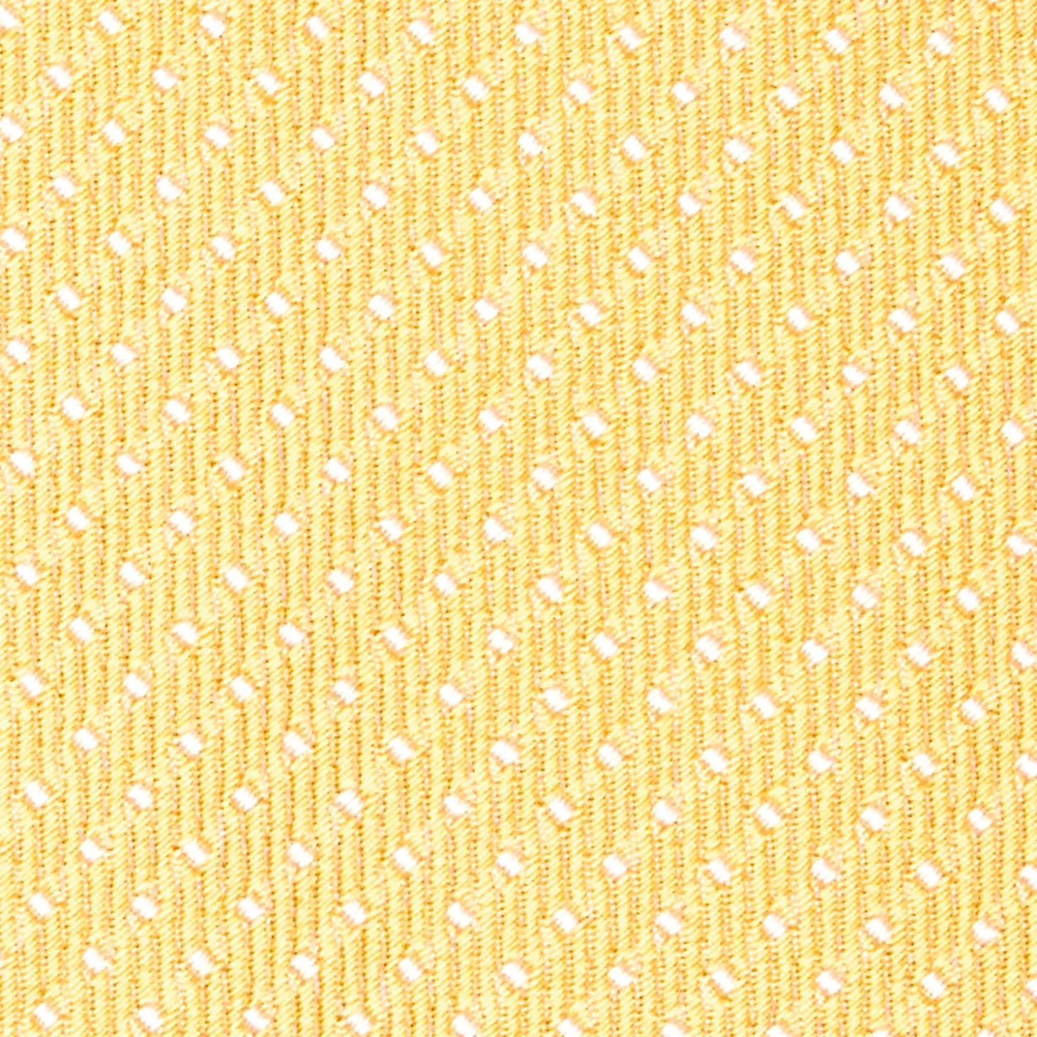 CRAVATTA CERIMONIA IN SETA JACQUARD GIALLA Micro pois