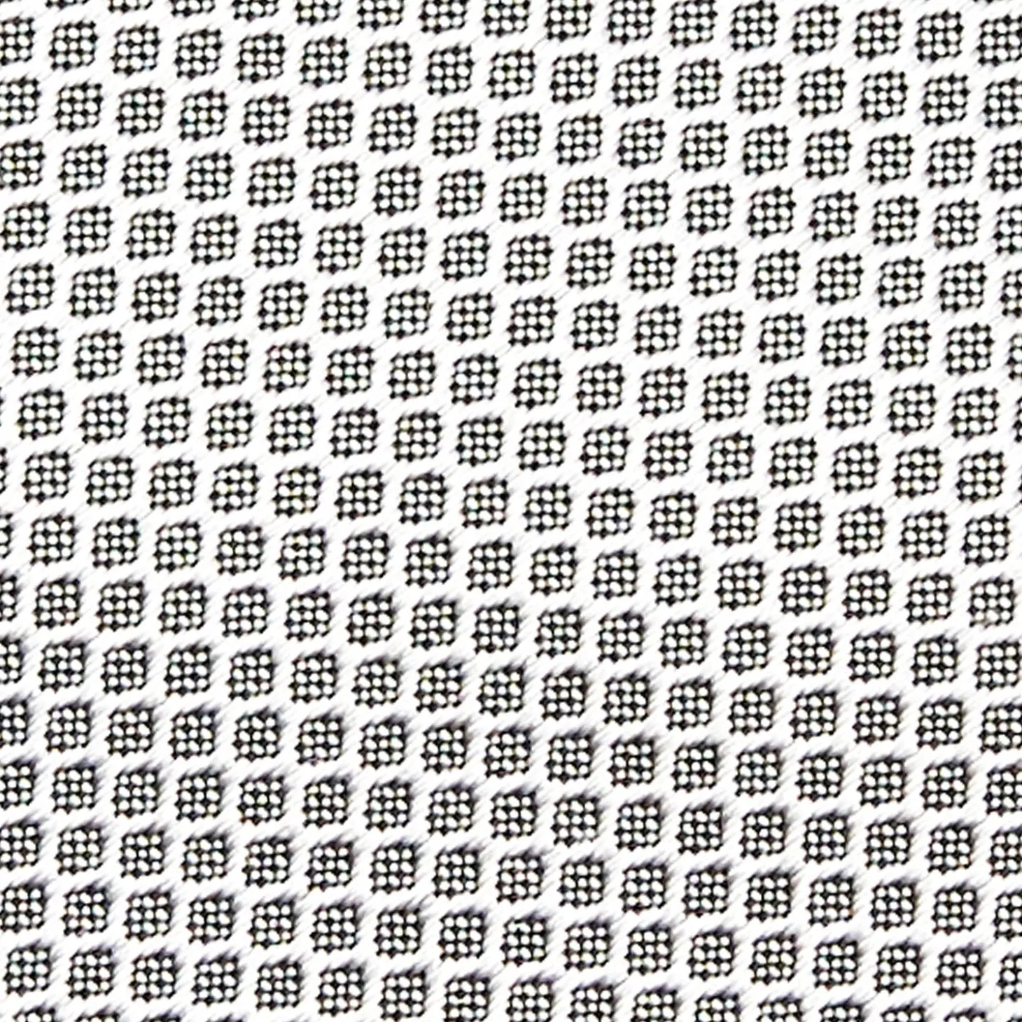 CRAVATTA CERIMONIA IN SETA JACQUARD GRIGIO CHIARO Microfantasia geometrica