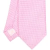 CRAVATTA CERIMONIA In seta jacquard rosa