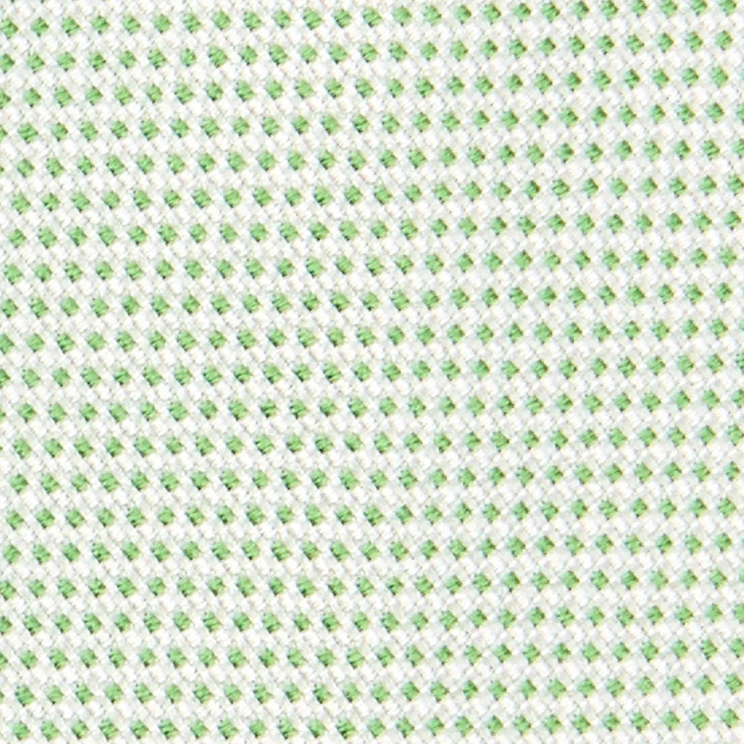 CRAVATTA CERIMONIA IN SETA JACQUARD VERDE CHIARO Microfantasia geometrica