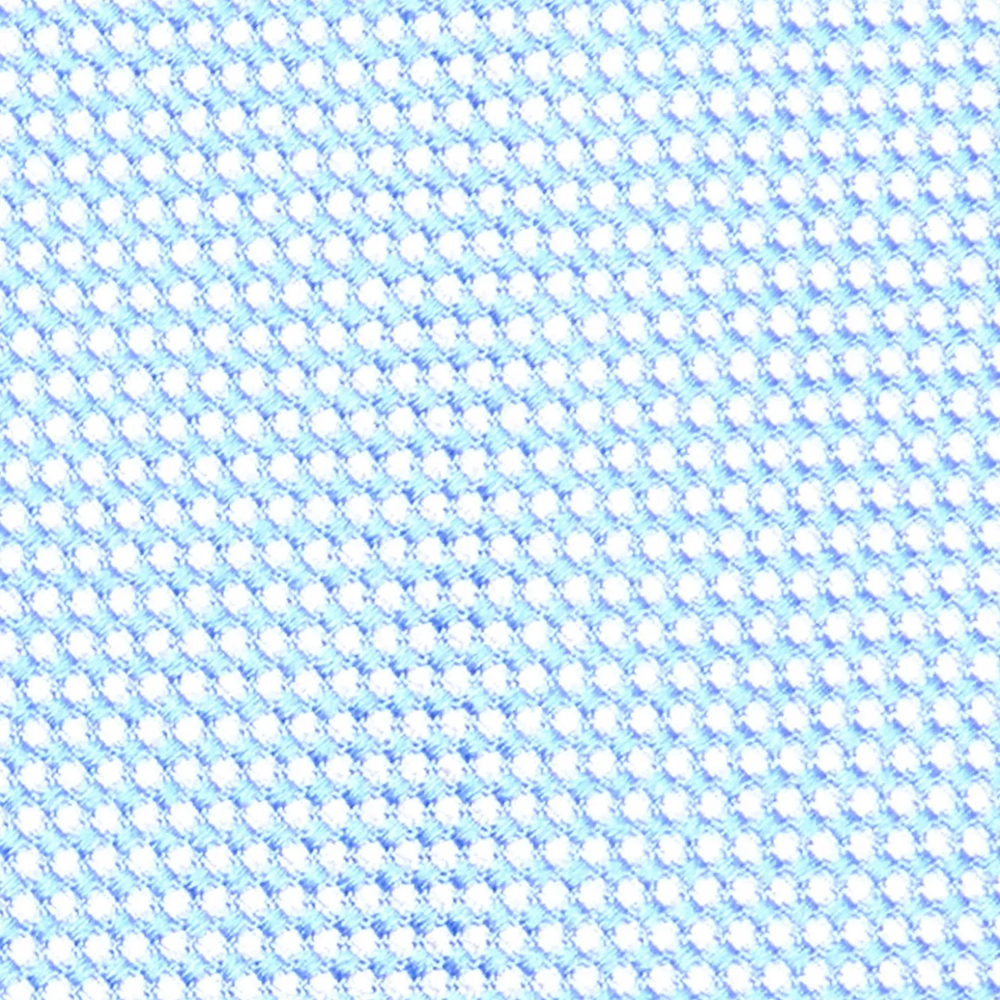 CRAVATTA CERIMONIA IN SETA JACQUARD AZZURRA Microfantasia geometrica