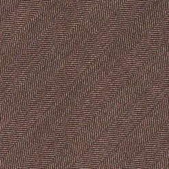 CRAVATTA CLASSICA IN LANA SFODERATA MARRONE BORDEAUX Bicolore