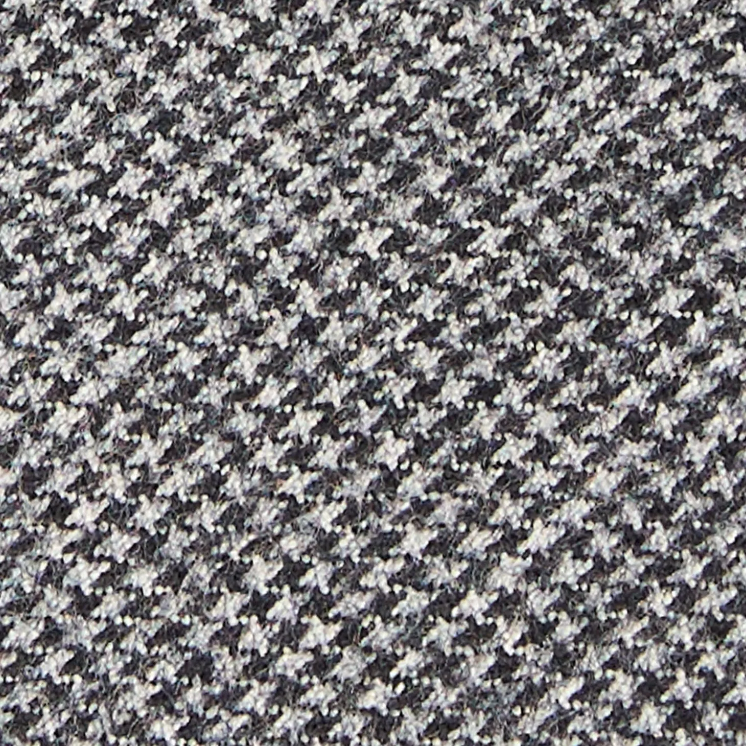 CRAVATTA CLASSICA IN LANA SFODERATA GRIGIO SCURO Pied de poule