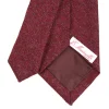 CRAVATTA DONNA IN LANA BORDEAUX Tinta unita
