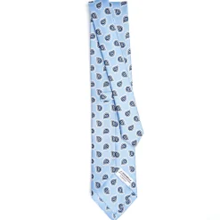 CRAVATTA IN SETA AZZURRA Collezione archivio anno 1931