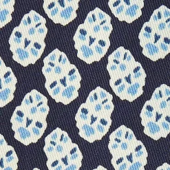 CRAVATTA IN SETA BLU SCURO Collezione archivio anno 1938