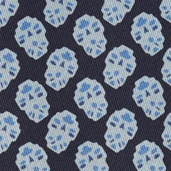 CRAVATTA IN SETA BLU SCURO Collezione archivio anno 1938
