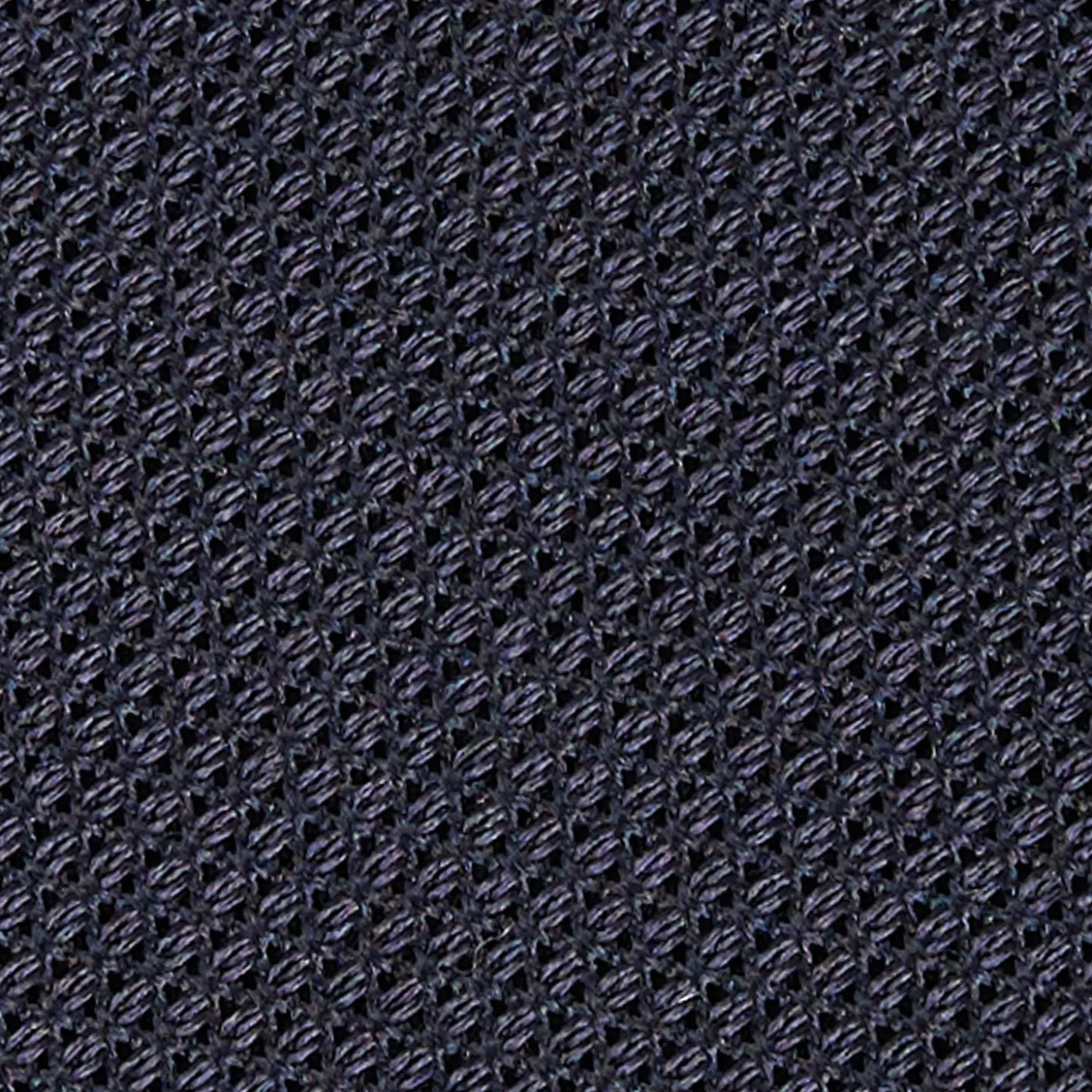 CRAVATTA SARTORIALE BLU SCURO In garza di seta