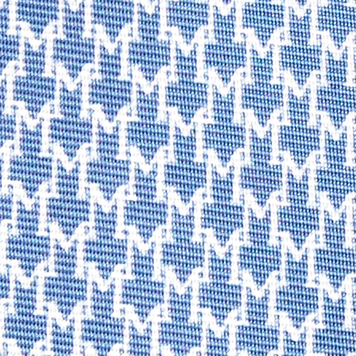 CRAVATTA SARTORIALE CLASSICA IN SETA BLU Microfantasia m geometrica