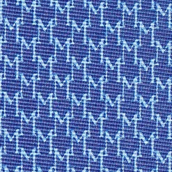 CRAVATTA SARTORIALE CLASSICA IN SETA BLUETTE Microfantasia m geometrica