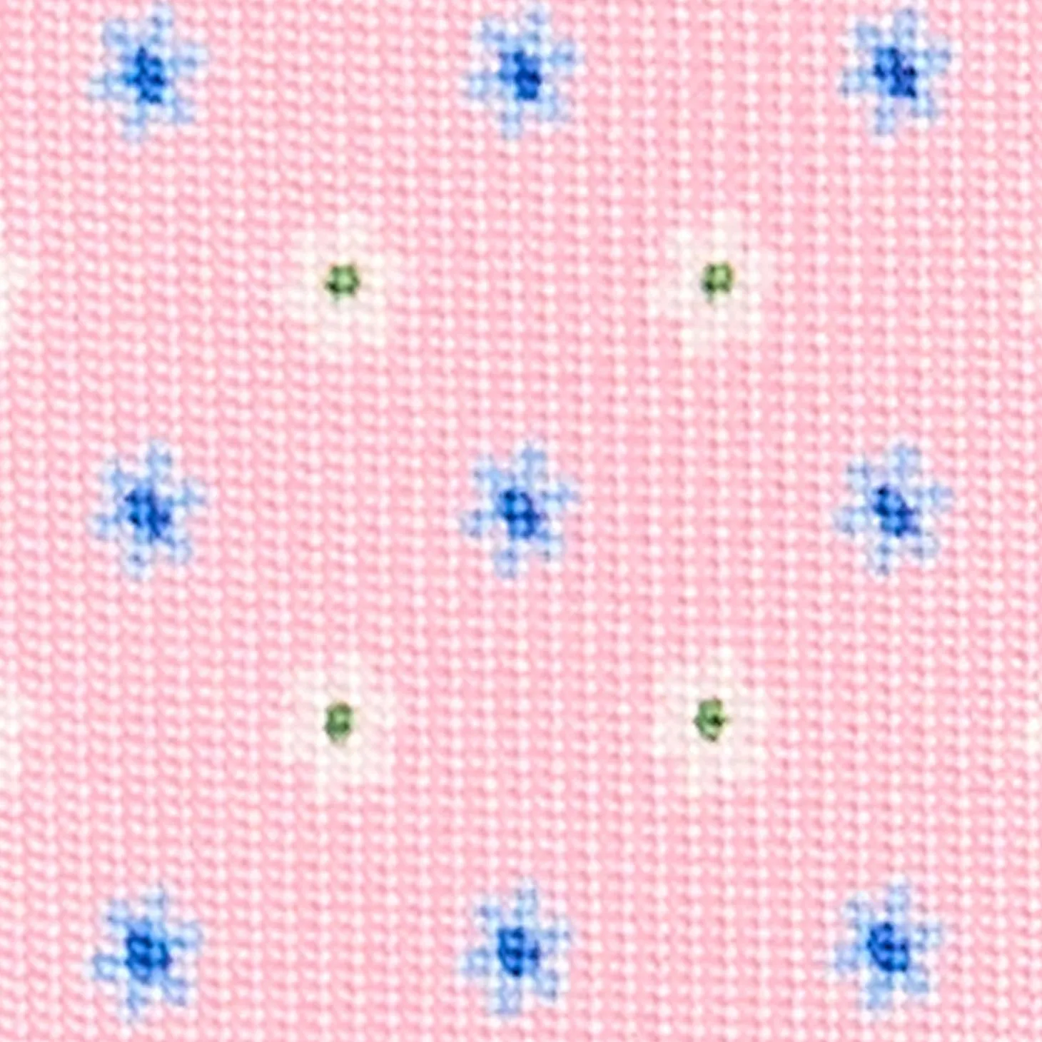 CRAVATTA SARTORIALE EXTRA LONG IN SETA ROSA Microfantasia fiore