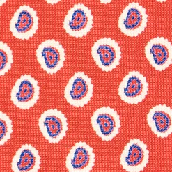 CRAVATTA SARTORIALE EXTRA LONG IN SETA ROSSA Collezione heritage