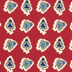 CRAVATTA SARTORIALE EXTRA LONG IN SETA BORDEAUX Collezione heritage