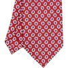 CRAVATTA SARTORIALE EXTRA LONG IN SETA BORDEAUX Collezione heritage