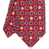 CRAVATTA SARTORIALE EXTRA LONG IN SETA BORDEAUX Collezione heritage