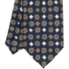 CRAVATTA SARTORIALE EXTRA LONG IN SETA BLU SCURO Collezione heritage