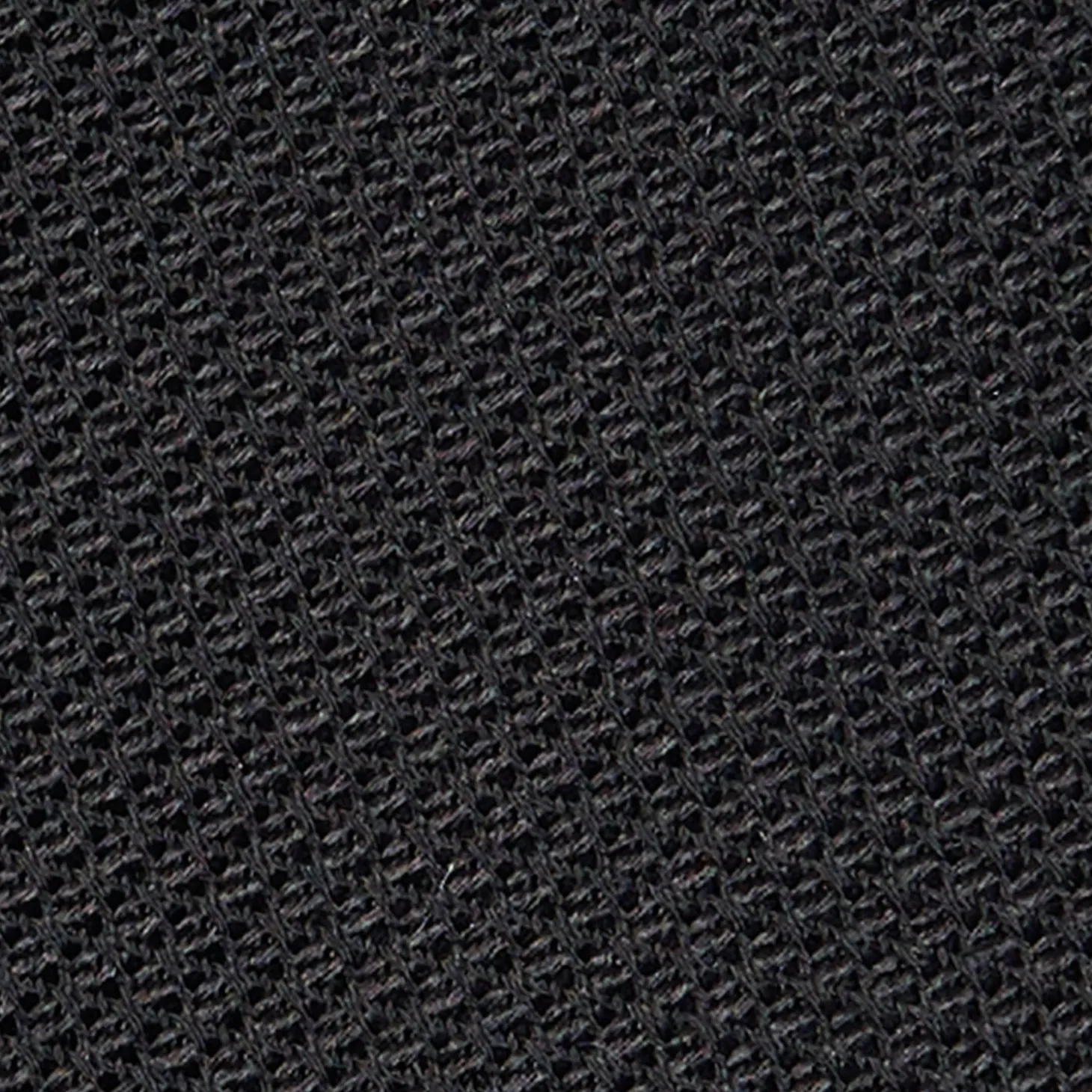 CRAVATTA SARTORIALE NERO In garza di seta