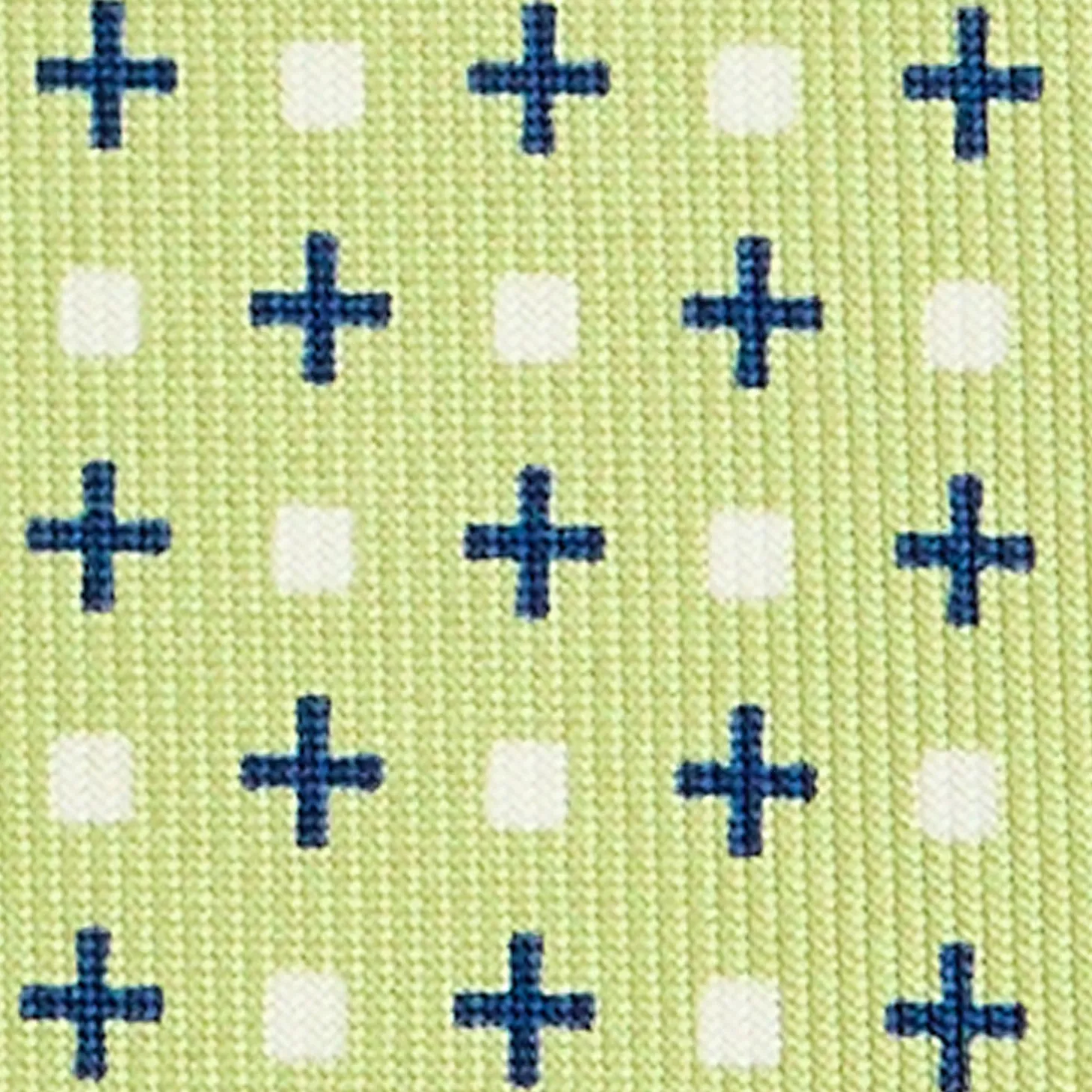 CRAVATTA SARTORIALE 9 PIEGHE IN SETA VERDE CHIARO Microfantasia fiore