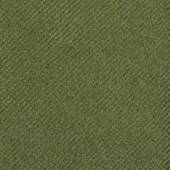 CRAVATTA SARTORIALE SETA JACQUARD VERDE OLIVA Tinta unita