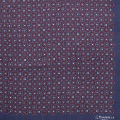 FOULARD IN LANA, CASHMERE E SETA 65 BLU SCURO Archivio inspiration 1985