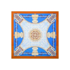 FOULARD IN SETA 90 ARANCIONE Divinita’