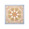 FOULARD IN SETA 90 AZZURRO Mosaico