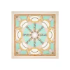 FOULARD IN SETA 90 BEIGE Il chiostro di santa chiara