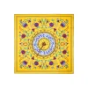 FOULARD IN SETA 90 GIALLO Un'estate caprese