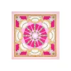 FOULARD IN SETA 90 ROSA Il chiostro di santa chiara
