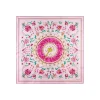 FOULARD IN SETA 90 ROSA Un'estate caprese