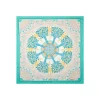 FOULARD IN SETA 90 VERDE Mosaico