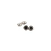GEMELLI DA POLSO DOPPIATI OTTAGONALI Con onice in argento