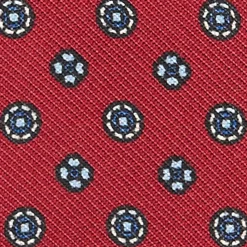 PAPILLON DA ANNODARE IN SETA BORDEAUX Microfantasia fiore